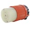 Ac Works Locking Connector, L21-20R, 20 A, 120/208V AC, Three Phase, Orange ASL2120R - alternate 1